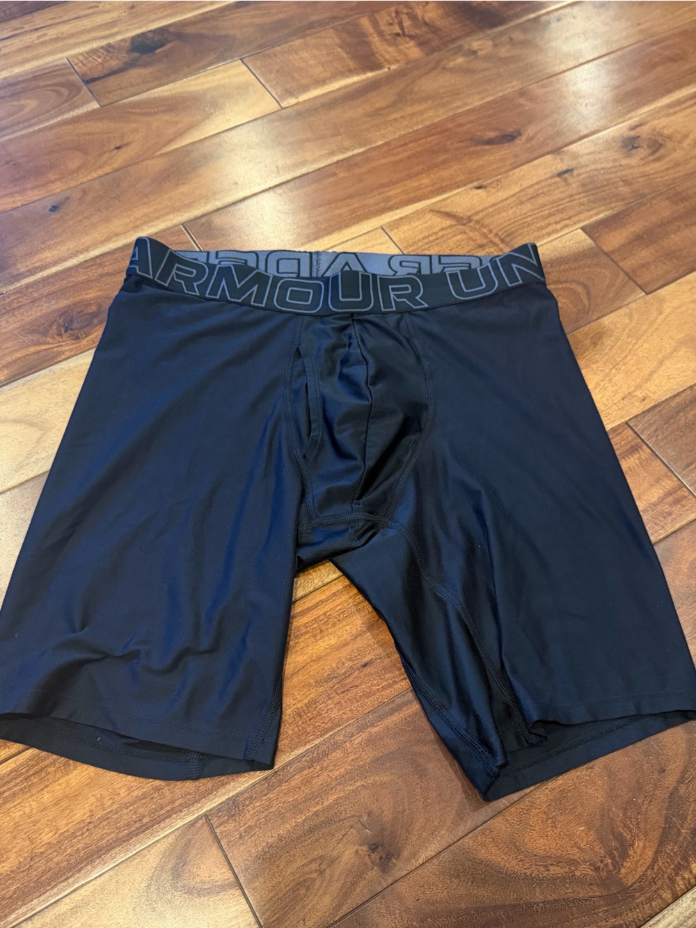 Under Armour Men's Black Compression Boxer Briefs medium